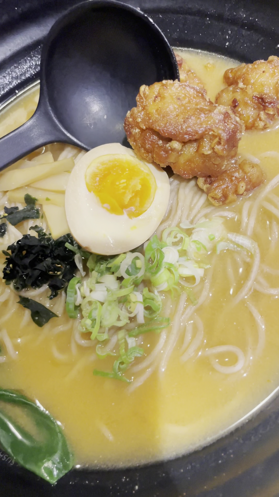 Bowl of ramen at Maki & Ramen, London