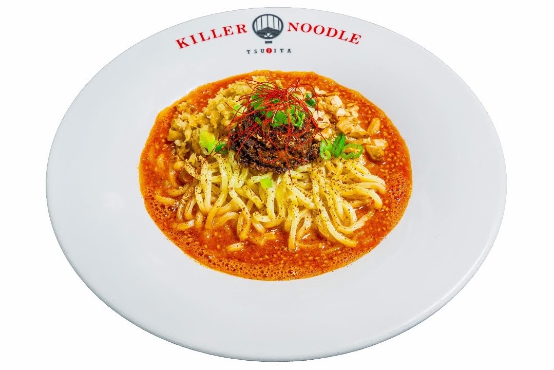 Bowl of ramen at Killer Noodle Tsujita, Los Angeles