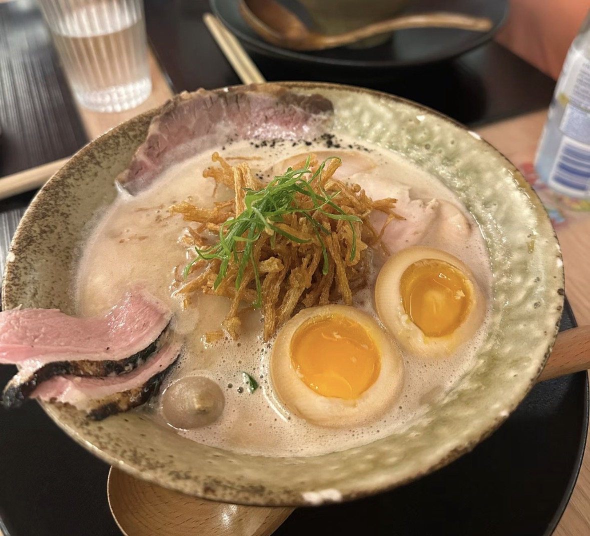 Bowl of ramen at Mensho Tokyo, Sydney