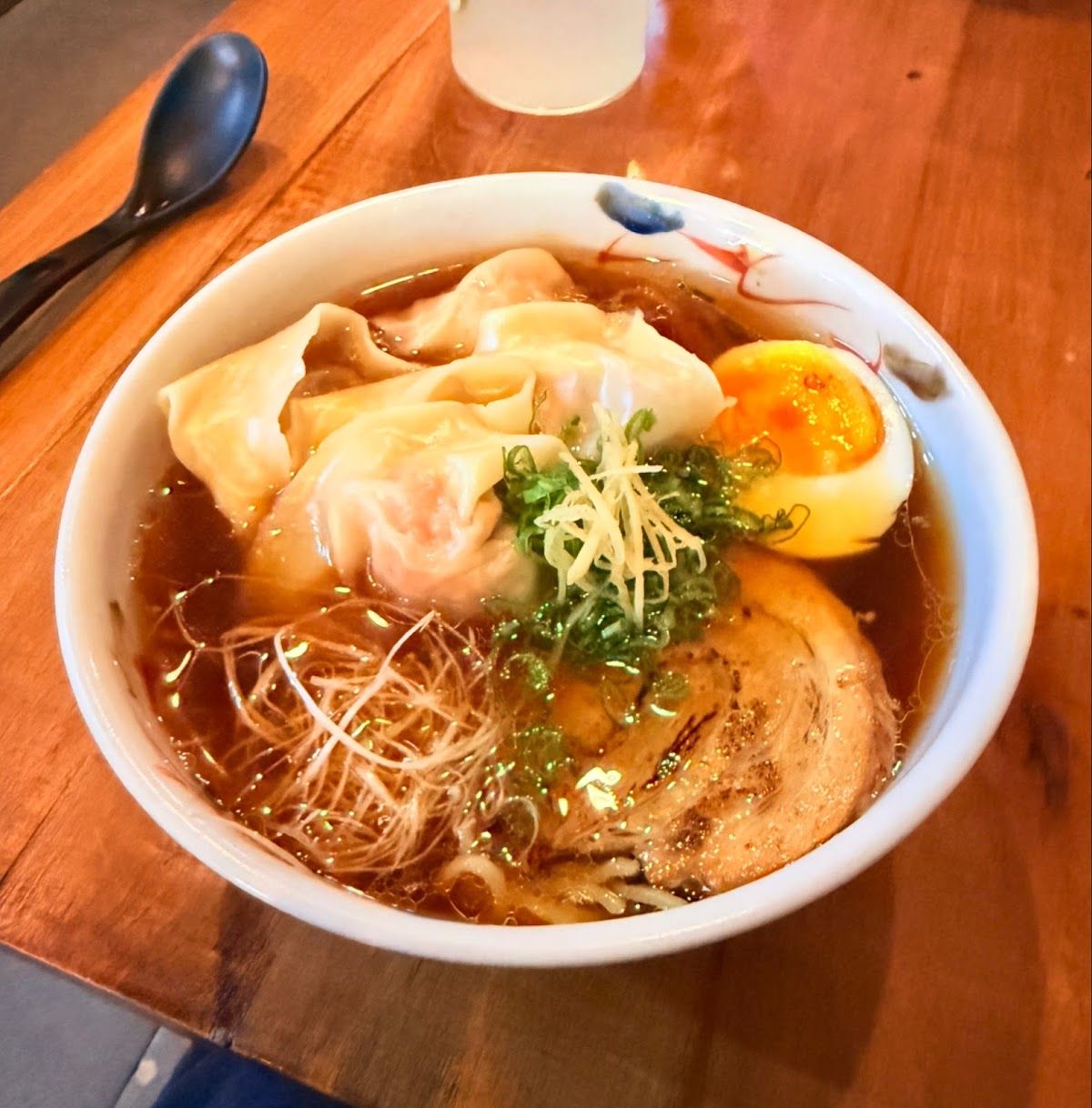 Bowl of ramen at Rokai Ramen-Ya, Mexico City