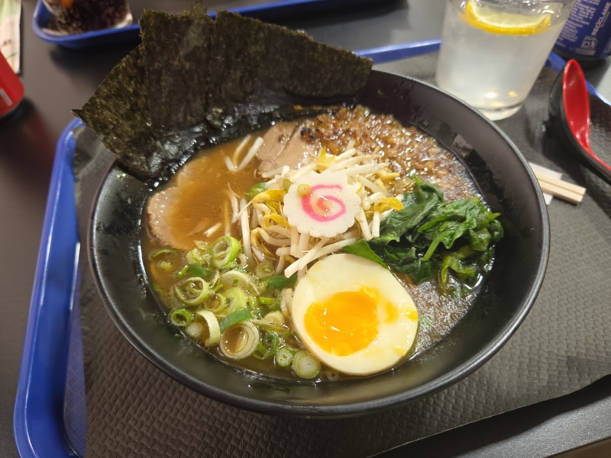 Bowl of shio ramen at Ran Ran Tei, Madrid