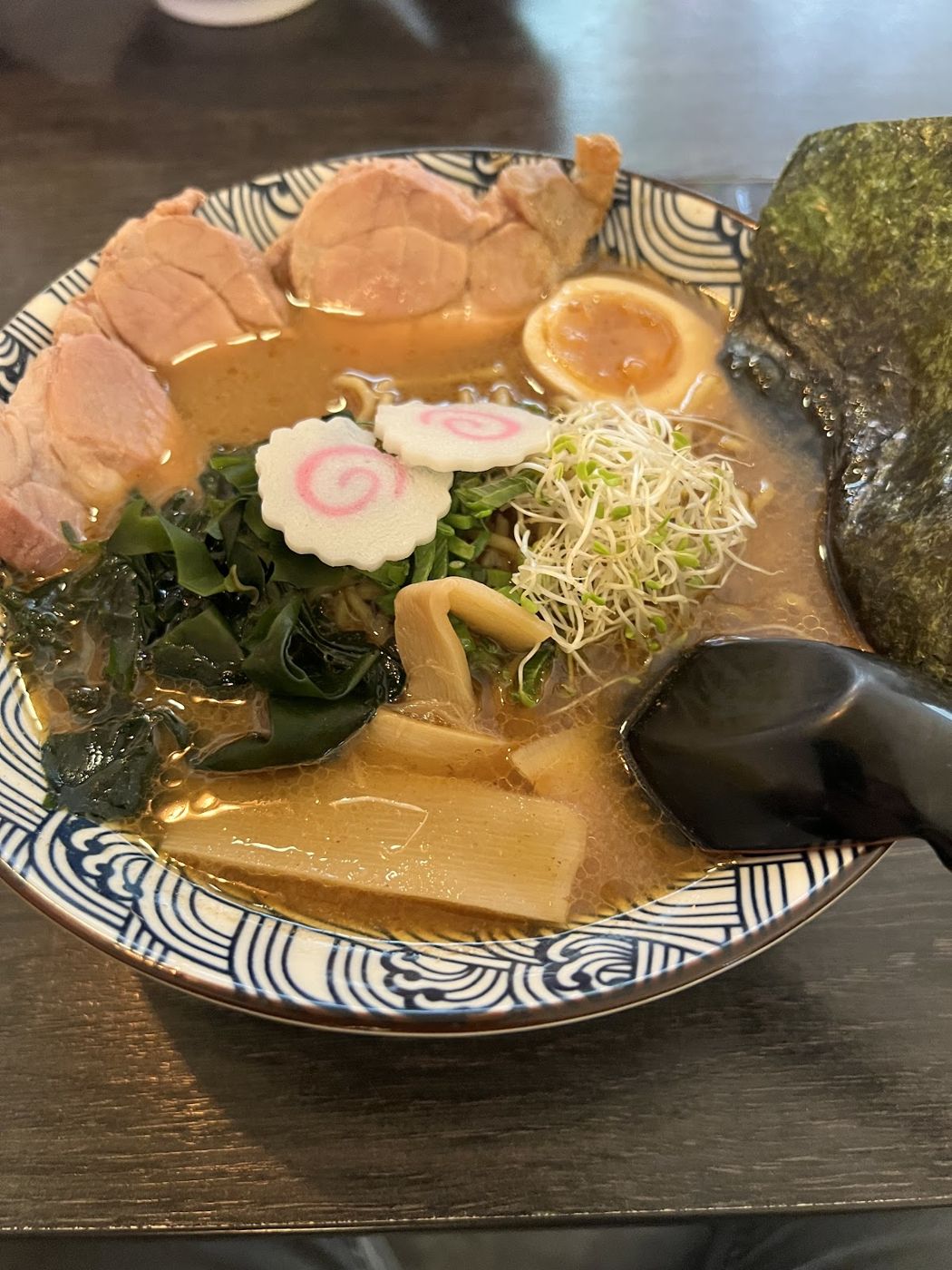 Bowl of ramen at Take Kare Ramen, Mexico City