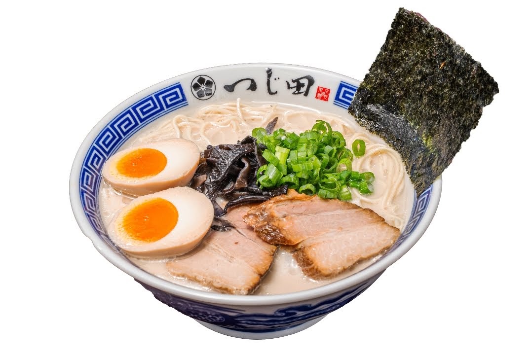 Bowl of tonkotsu ramen at Tsujita LA Artisan Noodles, Los Angeles