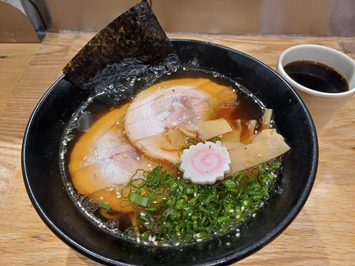 Bowl of ramen at Yamasan Ramen House, Mexico City