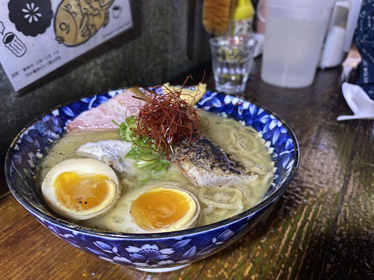 Bowl of ramen at Kodawari Ramen, Paris