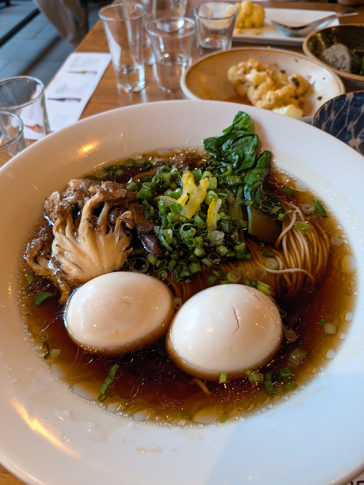 Bowl of tonkotsu ramen at Taishoken, San Francisco